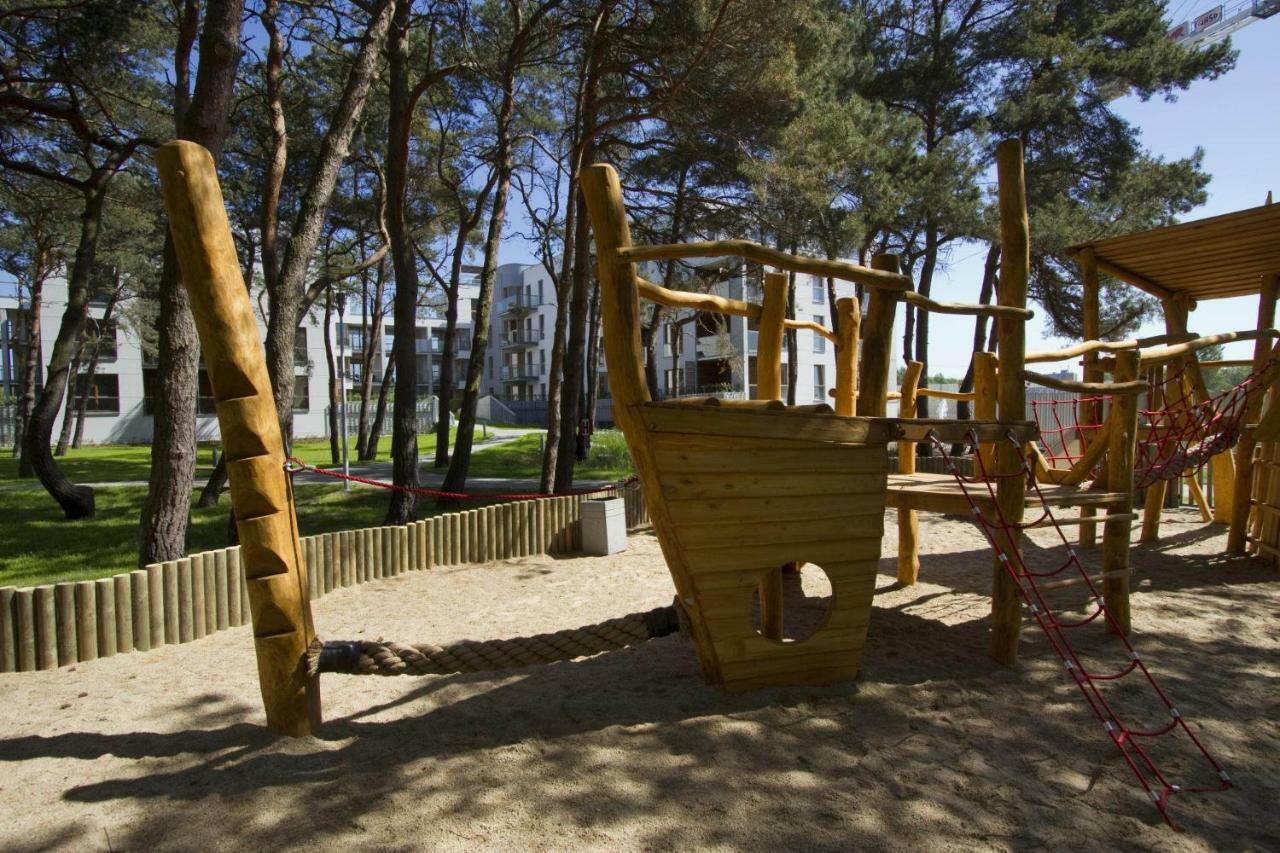 Nadmorski Dwor Wood Apartment Gdansk Dış mekan fotoğraf